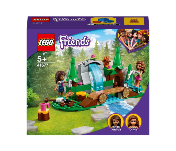 LEGO Friends 41677 Leśny wodospad - 1019978 - zdjęcie